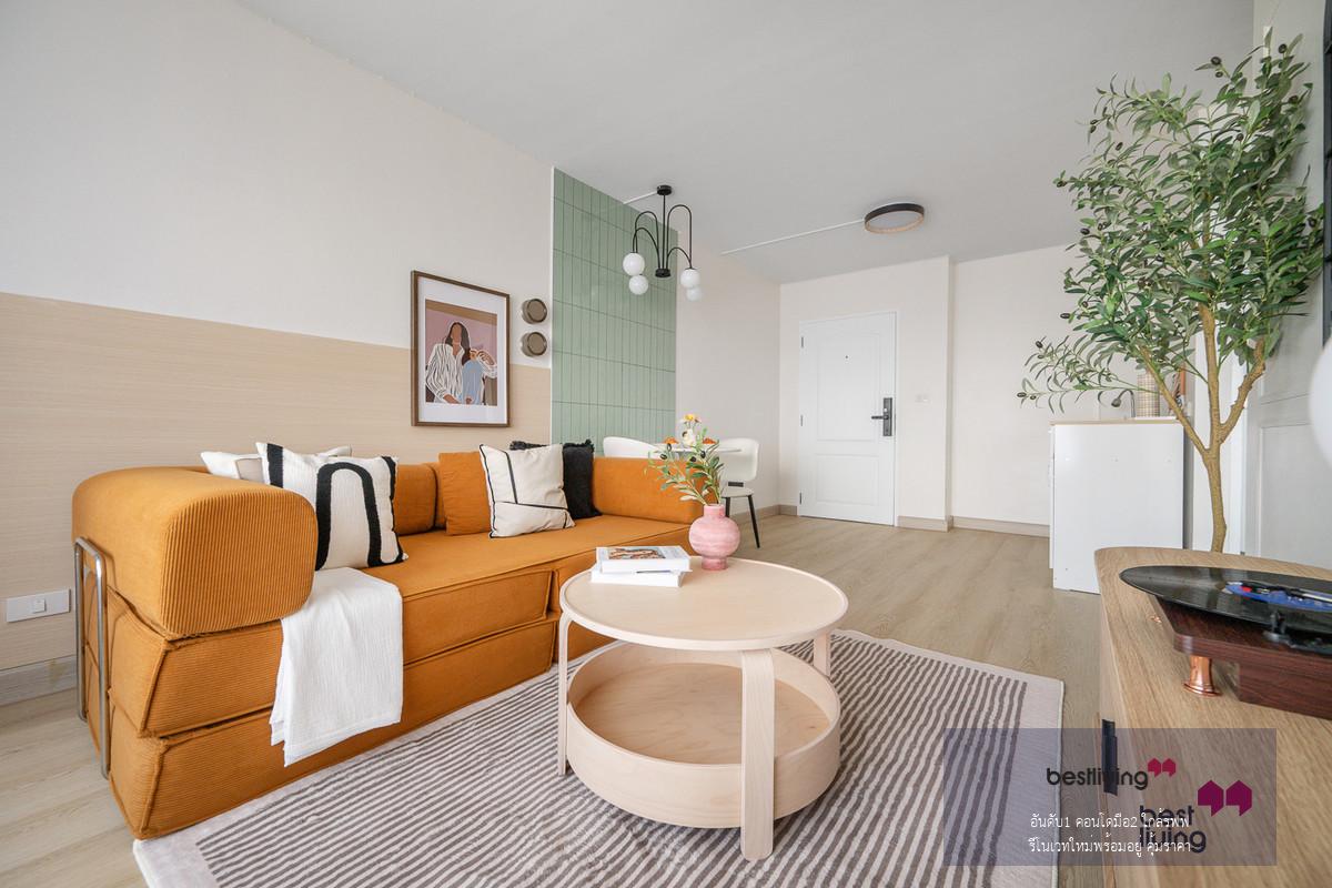 Premiere Place ใกล้รถไฟฟ้า ห้องกว้าง 42 ตร.ม. โปร่งสบาย