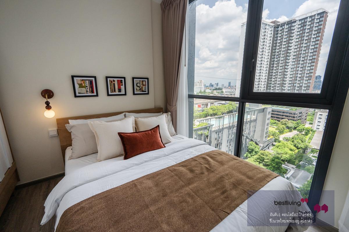 คอนโดติด MRT วงศ์สว่าง ชั้นสูง ครัวปิด วิวสวย