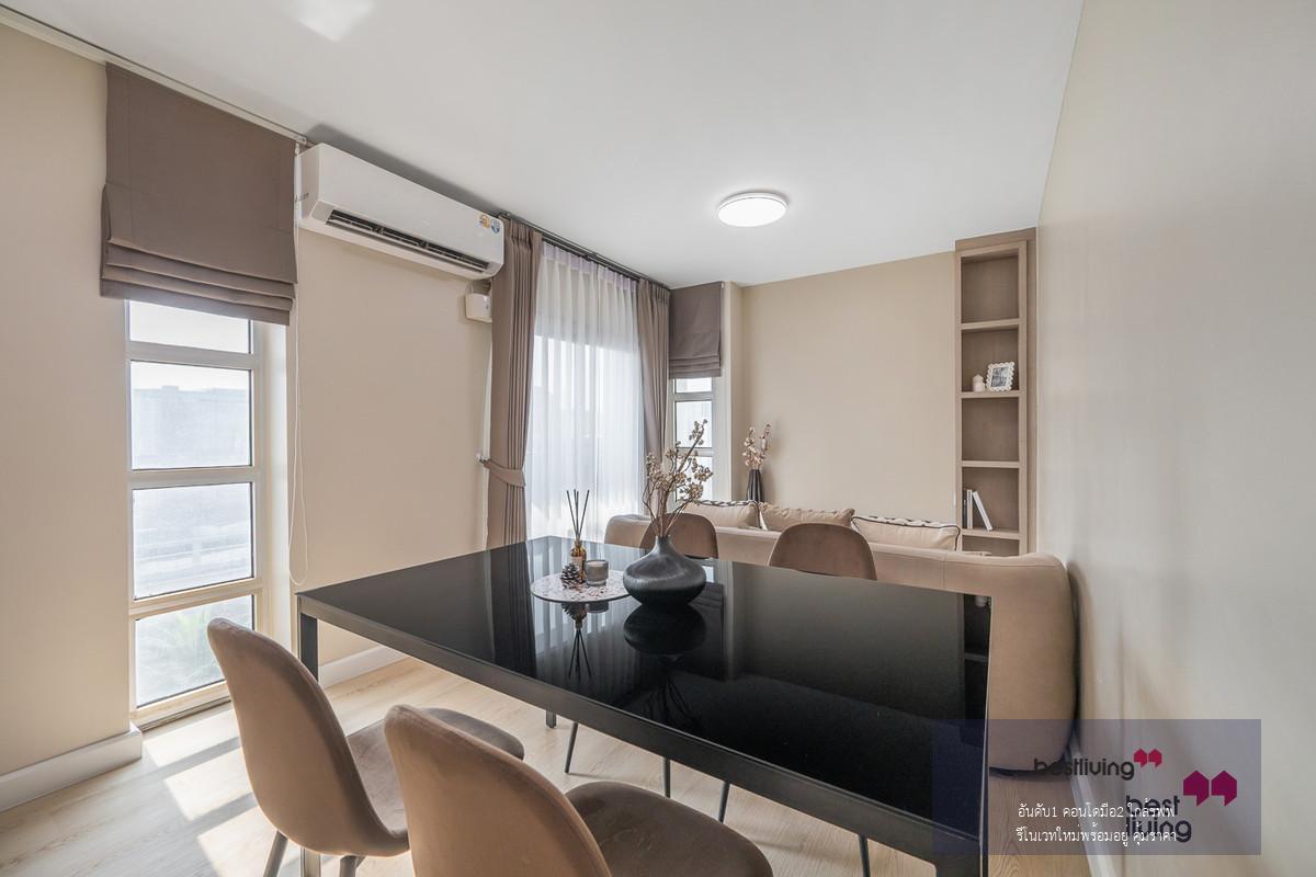 คอนโด 2 ห้องนอน เมืองทองธานี ห้องมุม ครัวใหญ่ วิวโล่ง