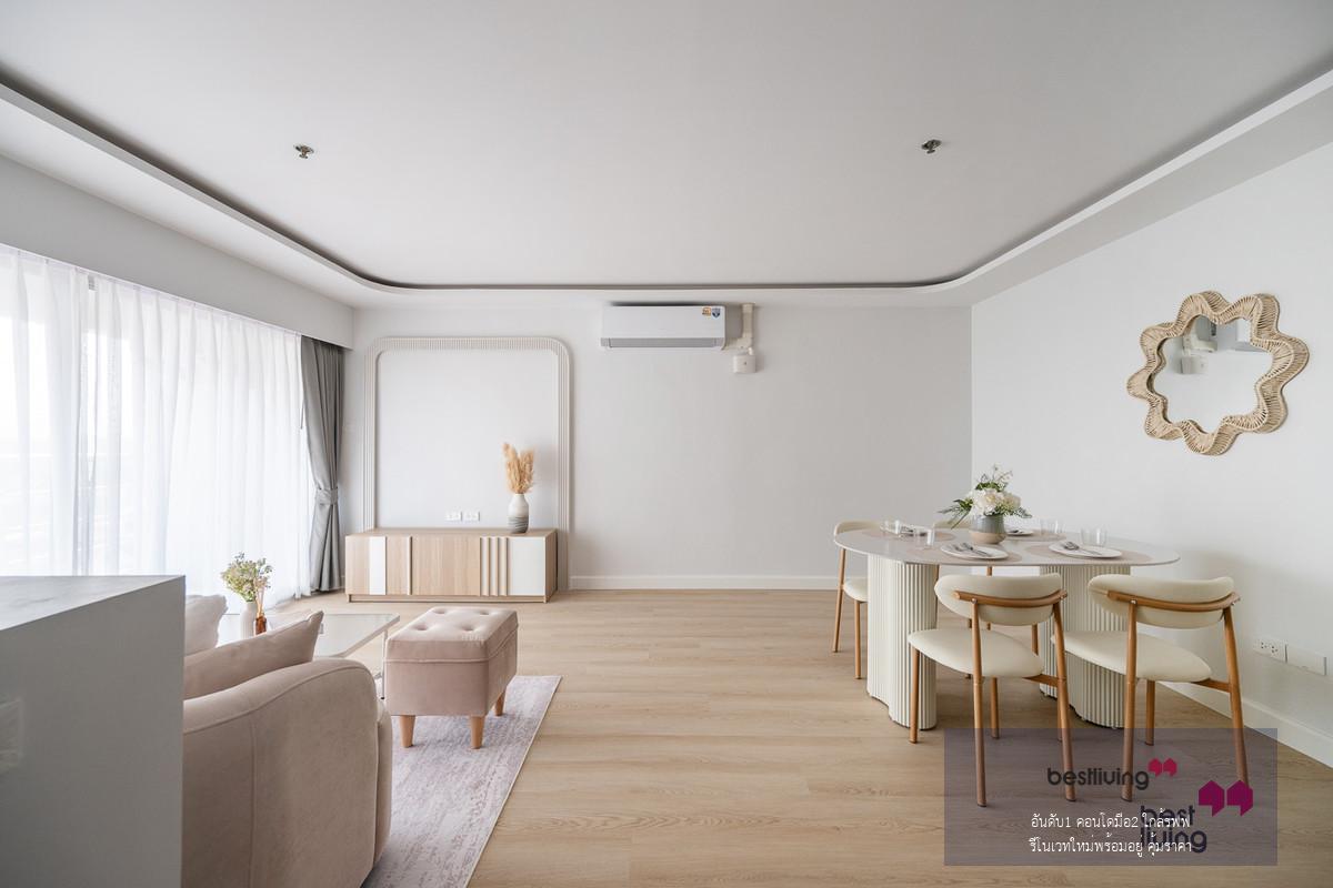 คอนโดโชคชัย 4 ใกล้ MRT ห้องใหญ่ 2 นอน ชั้นสูง อยู่สบาย