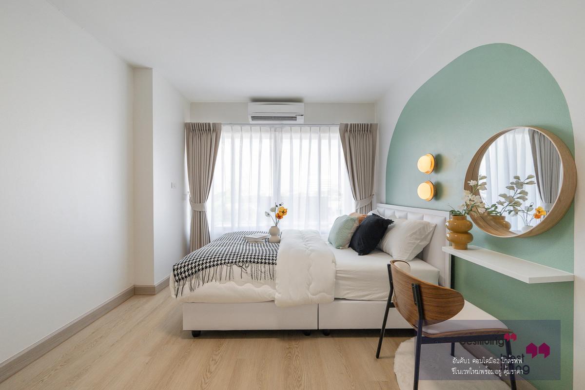 Premiere Place ใกล้รถไฟฟ้า ห้องกว้าง 42 ตร.ม. โปร่งสบาย