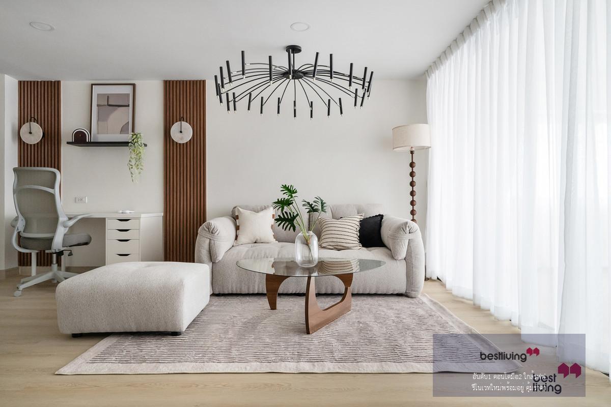 ขายคอนโด วัดเสมียนนารี ห้องมุม 85 ตร.ม. ใกล้ SRT 400 ม.