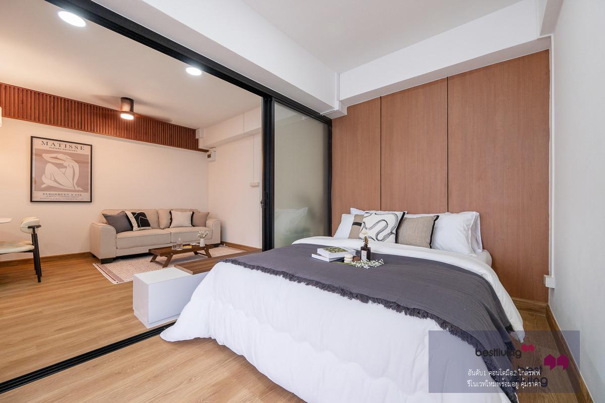 Sailom Condotel ห้องใหญ่ 40 ตร.ม. ระเบียงสองฝั่ง วิวเมือง