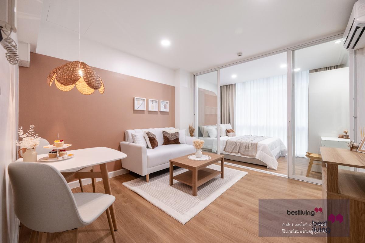 Max Condominium ห้องแต่งครบ วิวสระ ใกล้ MRT ศูนย์ราชการนนท์