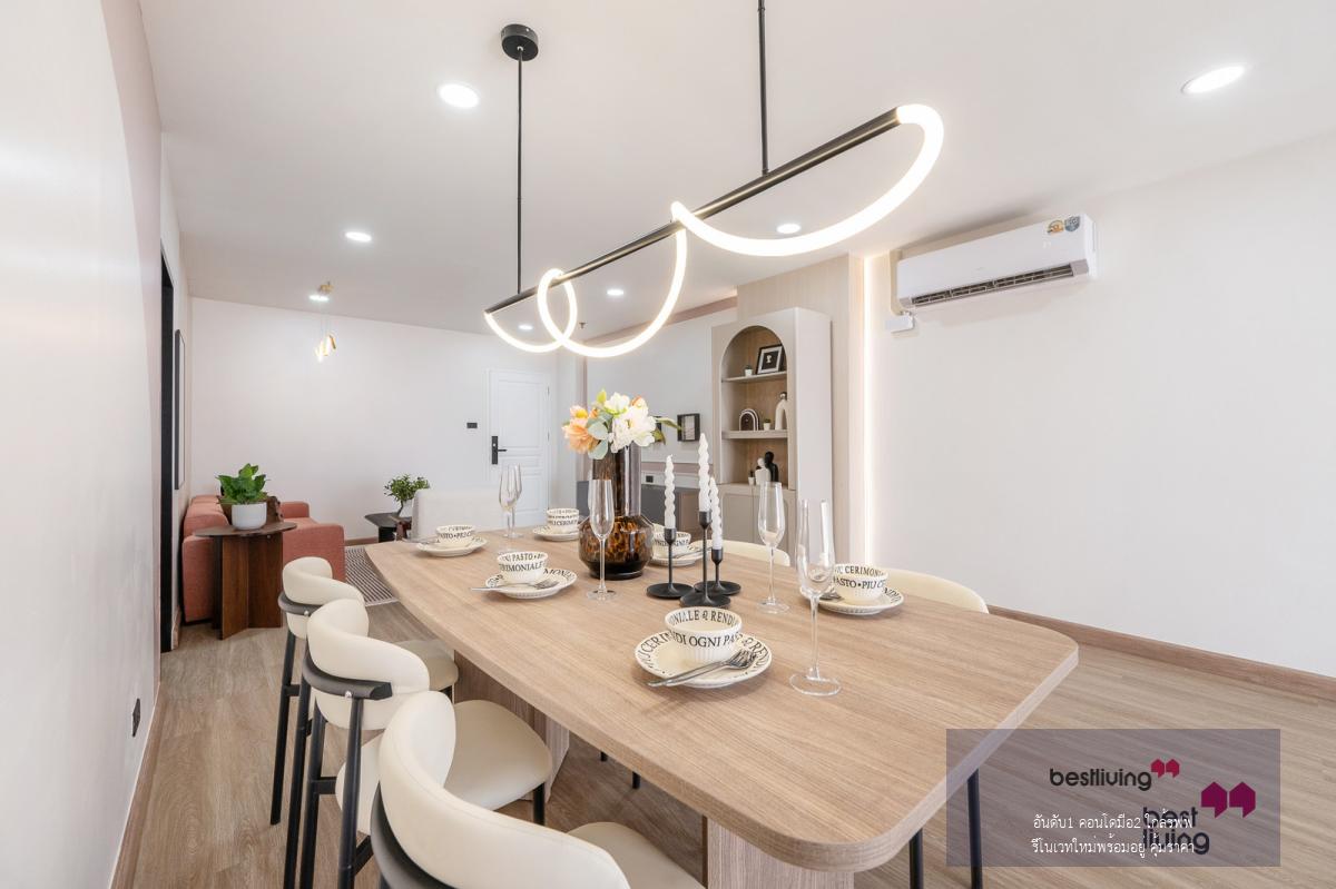 D.D.Tower ห้วยขวาง ห้องใหญ่ อยู่เองก็ดี ลงทุนก็คุ้ม