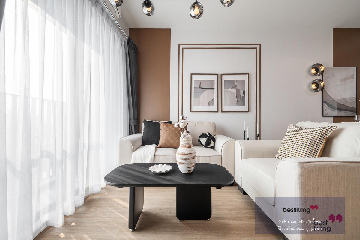 คอนโดห้องใหญ่ ชั้นสูง ทิศใต้ วิวโล่ง ใกล้ Airport Link