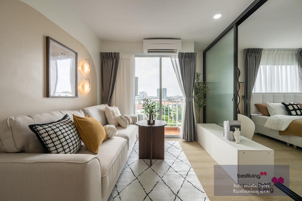 ห้องมุม วิวสวย เดินถึง MRT/SRT บางซ่อน ทำเลประชาชื่น ราคาดีสุด