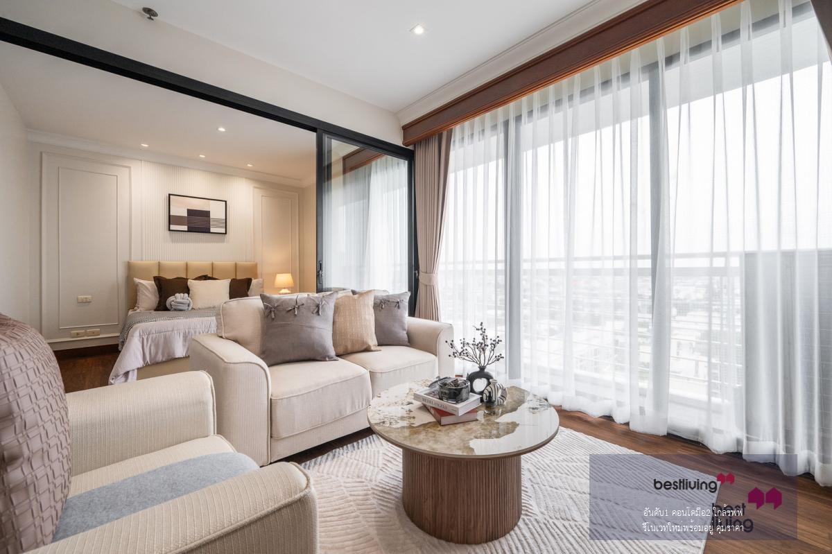 ขาย Sailom Suite ห้องใหญ่หายาก 57.27 ตร.ม. ชั้นสูง วิวโปร่ง