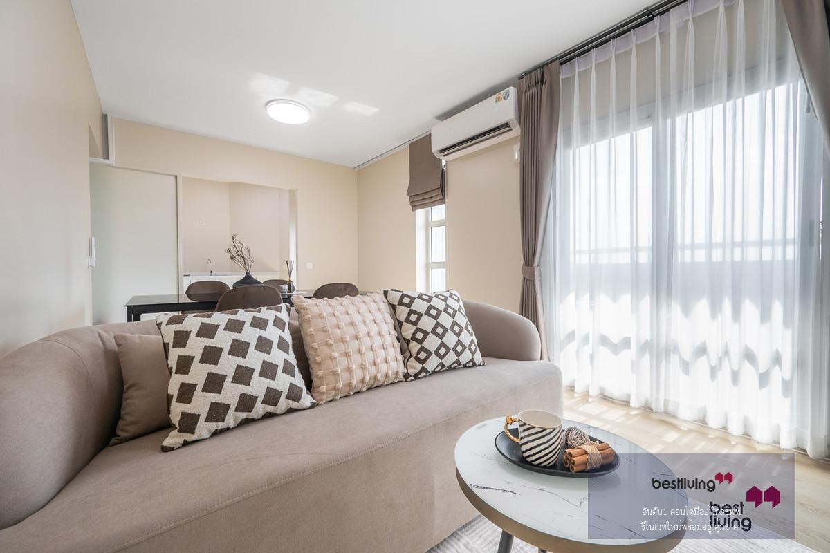 คอนโด 2 ห้องนอน เมืองทองธานี ห้องมุม ครัวใหญ่ วิวโล่ง